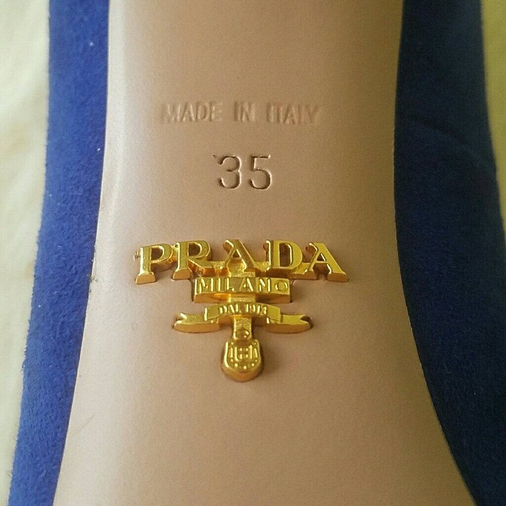 Prada Suede Pumps - Picture 2 of 6